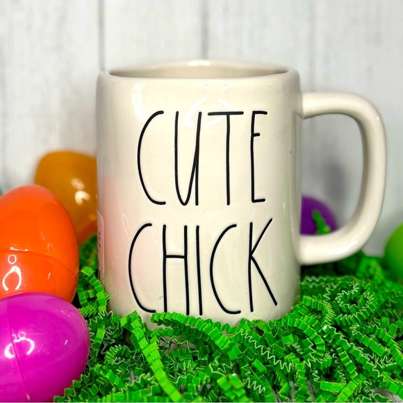 Rae Dunn “CUTE CHICK” mug - Picture 1 of 4